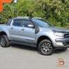 Ford Ranger Light Grey Silver Wildtrak Front Door Side Decal Sticker (15-18)