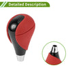 Lexus ES350 2007-2015 - Plastic Faux Leather Red Black Automatic Gear Shifter Knob