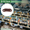 Make Model Oil Seal 25x43x8mm Brown 5 pcs