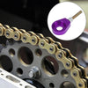 Motorcycle 2 x / 12mm / Hole Metal Universal Chain Axle Adjuster Tensioner