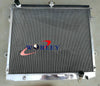 Land Cruiser VDJ200 4.5TD V8 Diesel 2 Row Aluminum Radiator + Blue Hose (07-15)