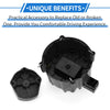 Chevy GM SBC BBC 305 327 350 396 Black with Rotor Distributor Cap Kit