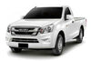 Isuzu D-Max 2WD Chrome Fog Light Covers (2016-2019)