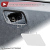 BMW 328i White Bumper Headlight Washer Nozzle Cover Cap