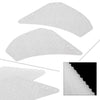 YAMAHA FZ6 2006-2010 Gas Tank Traction Side Pad Knee Grip Decal White