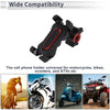 Motorcycle Motorcycle Phone Mount Holder / 1 Pc / Handlebar Mount 4.7-7.2 Phones Black Red
