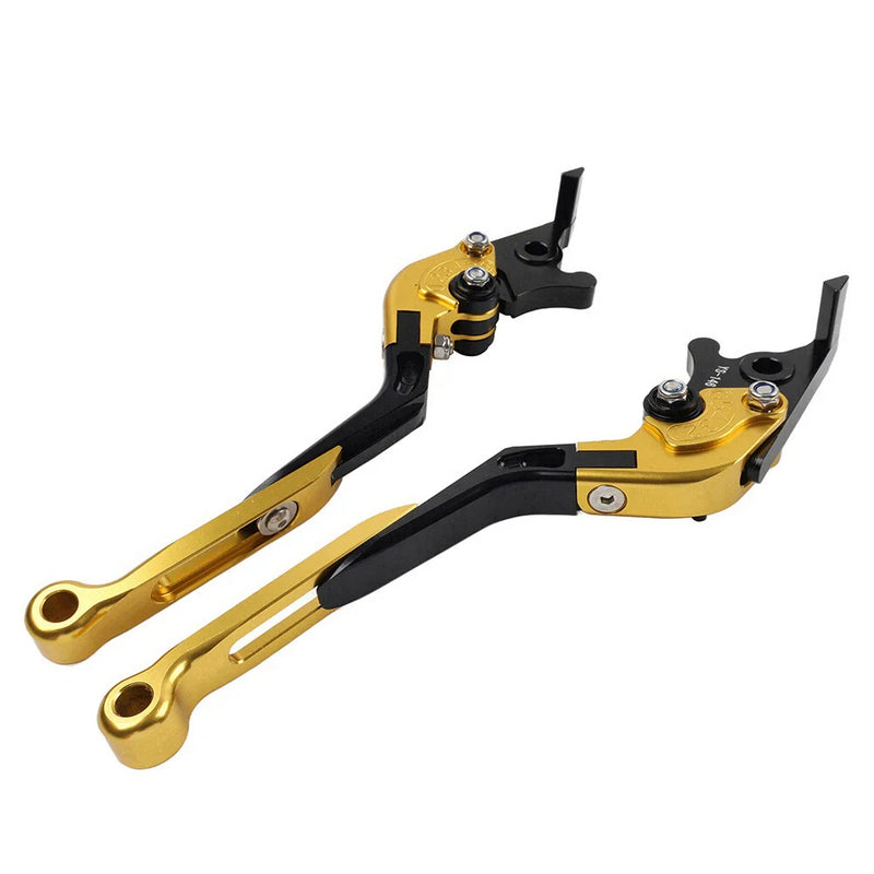 BMW S1000XR Gold CNC Extendable Brake Clutch Levers (2015-2021)