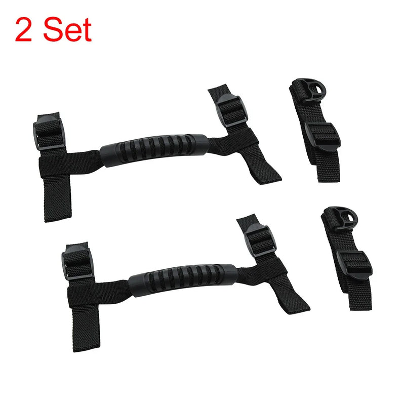 Jeep Wrangler Roll Bar Grab Handles with Buckle