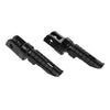 BMW R Nine T Scrambler / Pure, F900R, F900XR Black Front Footrest Pegs (20-23)