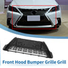 Lexus CT200h (2017) - Black Front Lower Hood Bumper Grille