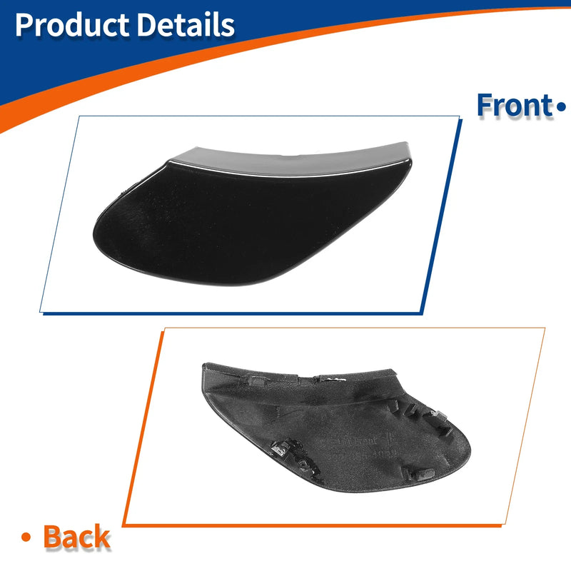 Mercedes-Benz GLE X166 (2016-2023) Black Bumper Tow Hook Cover