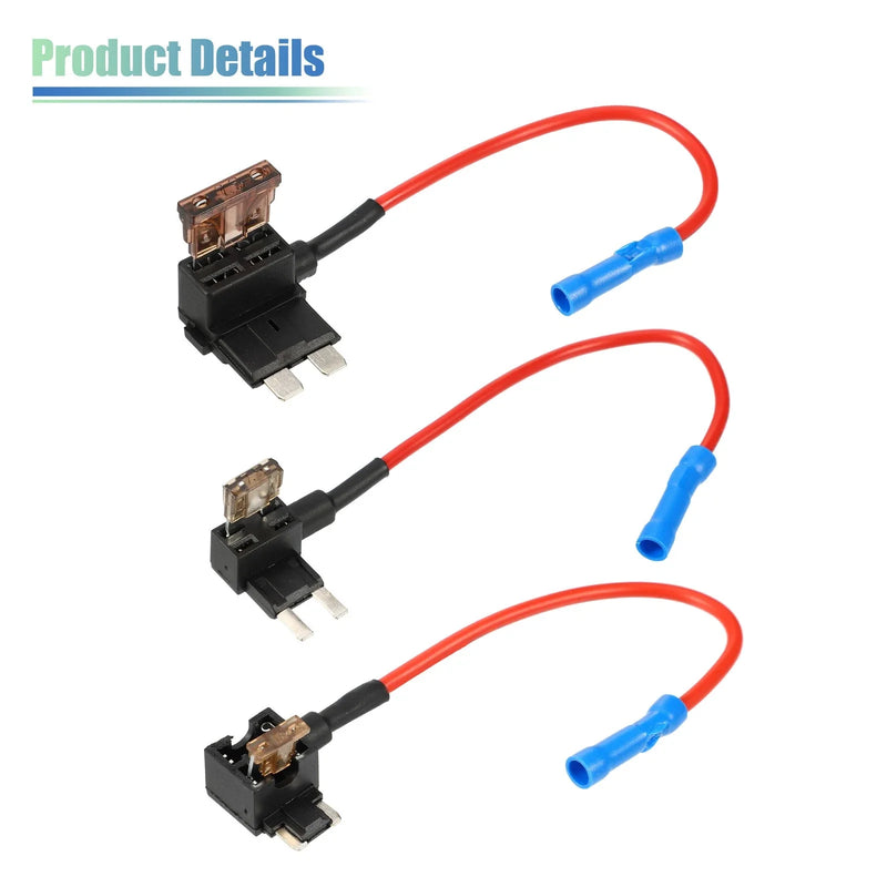 Various Makes & Models 3 x Car Fuse Tap with 3 x 7.5A Mini Fuses