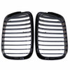 BMW E39 525 528 530 535 M5 Gloss Black Kidney Grille Cover (1997-2003)