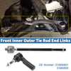 Ford Mustang 4pcs Front Inner Outer Tie Rod Ends (2005-2014)