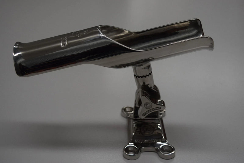 Rod Holders Single Tube Deck Mount 316 Stainless Steel Adjustable