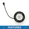 Chrysler Town & Country Black Gas Fuel Filler Cap