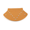 Harley Touring Sportster 883XL Rear Fender Mud Flap Cover PU Leather Orange