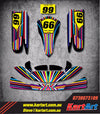 Arrow X1 Junior / Cadet Kart Custom KART ART Sticker Kit