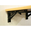 Bench Heavy Duty 8" Stainless Steel Folding Table Brackets