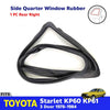 Side Window Quarter Rubber Rear RH Fits Toyota Starlet KP60 KP61 3D 1978-84 D05