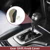 EX35 (2008-2012) Faux Leather Black Beige Gear Shift Knob Cover