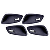 BMW 3 Series E90 (2005-2012) Black 4 x Inner Door Handle Bowl Covers