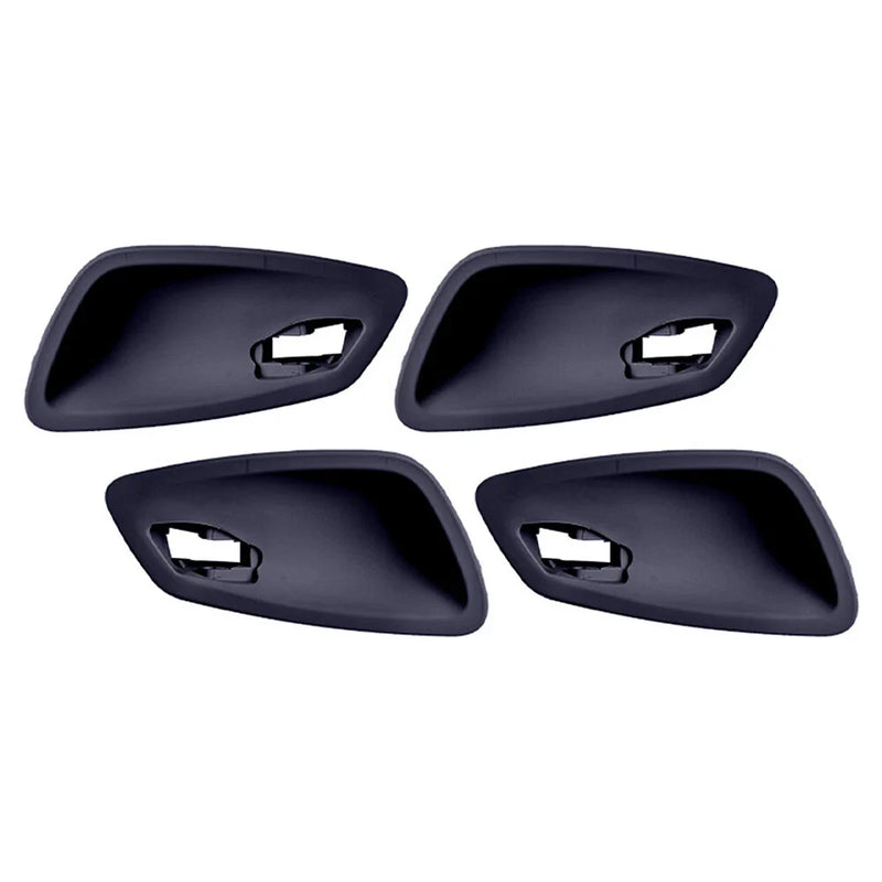 BMW 3 Series E90 (2005-2012) Black 4 x Inner Door Handle Bowl Covers