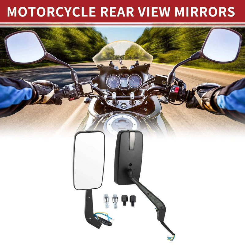 Motorcycle M8/M10 Motorcycle Rear View Mirrors 1 set
