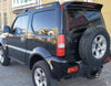 Suzuki Jimny 2007-2018 Glossy Black Rear Trunk Spoiler Wing with Light