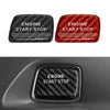 Chevrolet Camaro Carbon Fiber Engine Start Stop Button Cover (2010-2023)