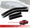 2 x Door Cab Nissan Navara Weathershields (2014-2024)