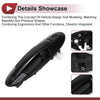 Hyundai Sonata Front Right Black ABS Exterior Door Handle (2011-2014)