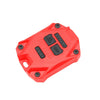 Jeep Wrangler Red ABS Car Key Fob Shell Case (2007-2017)