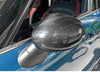 Carbon Fiber Rear View Mirror Cover Caps Fits Mini Cooper R55 R56 R60 2007-2014