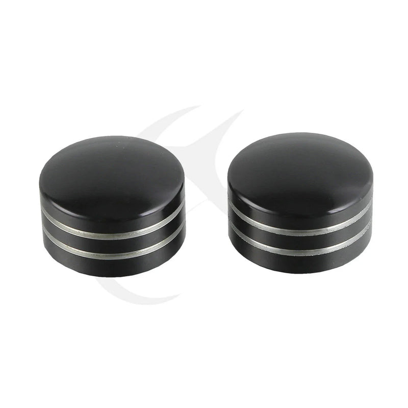 Harley Twin Cam 1999-2017 & Big Twin 1340 Evo 1985-1999 Black Head Bolt Covers