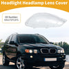 BMW X6 (2008-2014) Clear 1 x Car Front Left Headlight Lens Cover