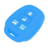 Toyota Camry Blue Silicone Key Cover Housing (2012-2018)