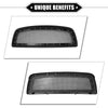 Dodge Ram 1500 (2011 - 2012) Gloss Black Front Grille Assembly with Rivet