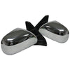 Toyota Landcruiser Prado 2 x LH+RH Chrome Electric Mirrors (2002–2009)