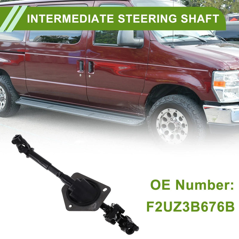 Ford Club Wagon (1995-1996) - Durable Metal 1 Pc Steering Column Shaft