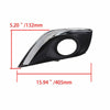 Nissan Versa Chrome Front Bumper Fog Light Bezel Covers (2015-2018)