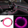 Car Interior Atmosphere Glow 2M Pink LED EL Wire Light Strip (2020-2023)