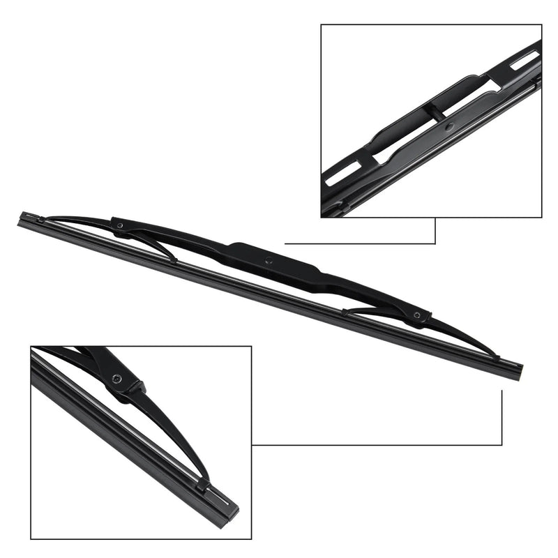 Hyundai Tucson 300mm 12" Rear Windshield Wiper Blade Arm Set (2004-2008)