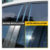 Door Pillar Trim Post Trims Cover 6pcs