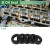 Make Model Oil Seal 11.2x19.2x4.5mm 5 Pcs NBR Rubber Seal Ring