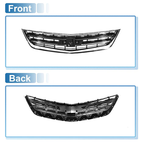 Chevrolet Impala (2014-2020) Black Front Upper Hood Bumper Grille
