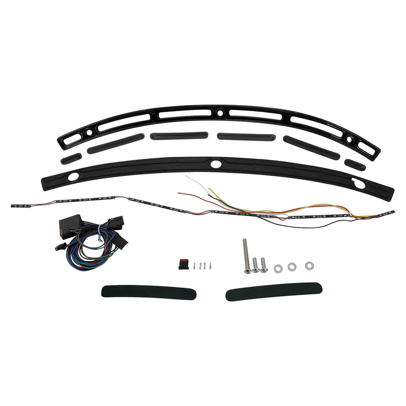 Harley Touring Street Glide LED Windshield Trim Turn Signals (2014-2024)