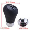 Universal Car 5 Speed Manual Leather Gear Shift Knob ( Specified)