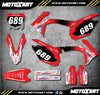 Honda CRF 250 2014-2017 Full Custom Graphics PRO Style Sticker Kit