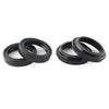 4 x Black 41x54mm Motorcycle Front Fork Damper Shock Absorber Seal